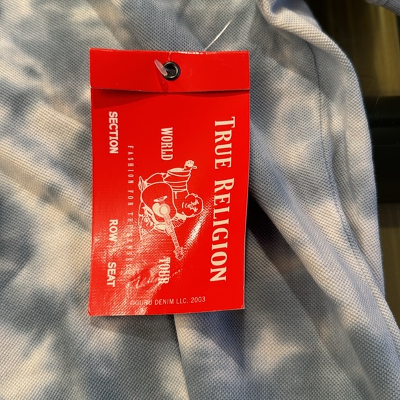 BNWT TRUE RELIGION TIE DYE POLO - Picture 8 of 10